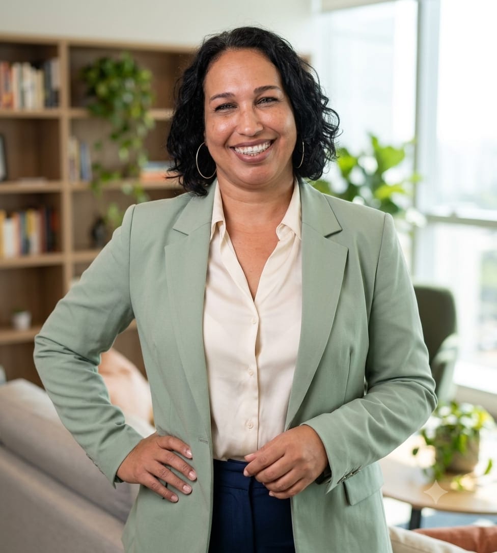 Teacher Elaine Lima, fundadora e instrutora do Go Ahead Corporate